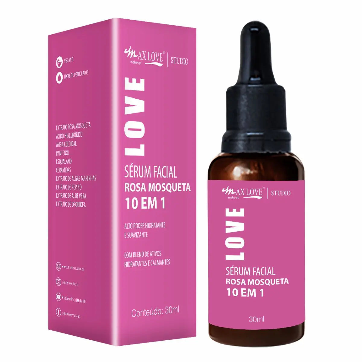 Sérum Max Love 10 em 1 Bioativo  – Pele Radiante