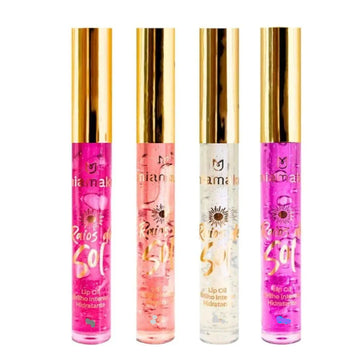 Kit c/4 Lip Oils Glow Sun Rays - Mia Make