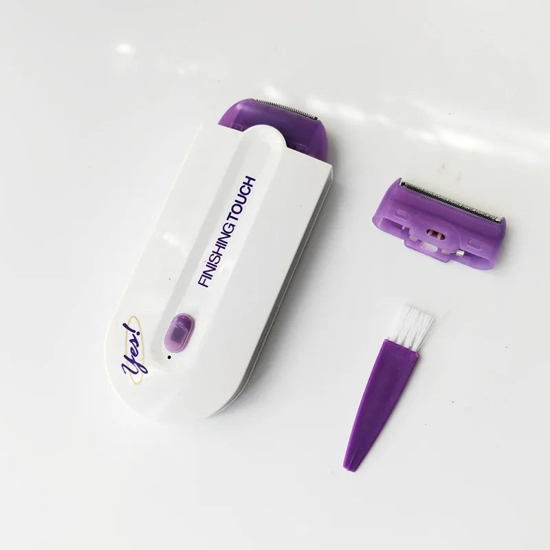 Depilador Elétrico Feminino Recarregável – Indolor e Portátil