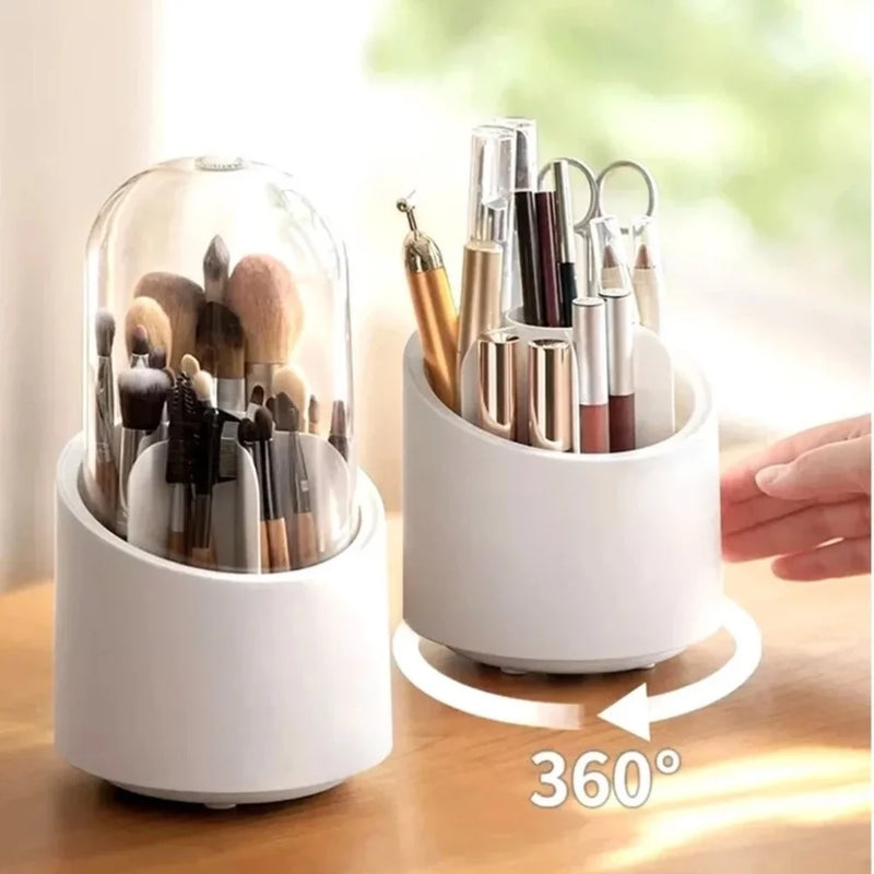 Organizador Maquiagem Giratório 360° Multi-divisórias