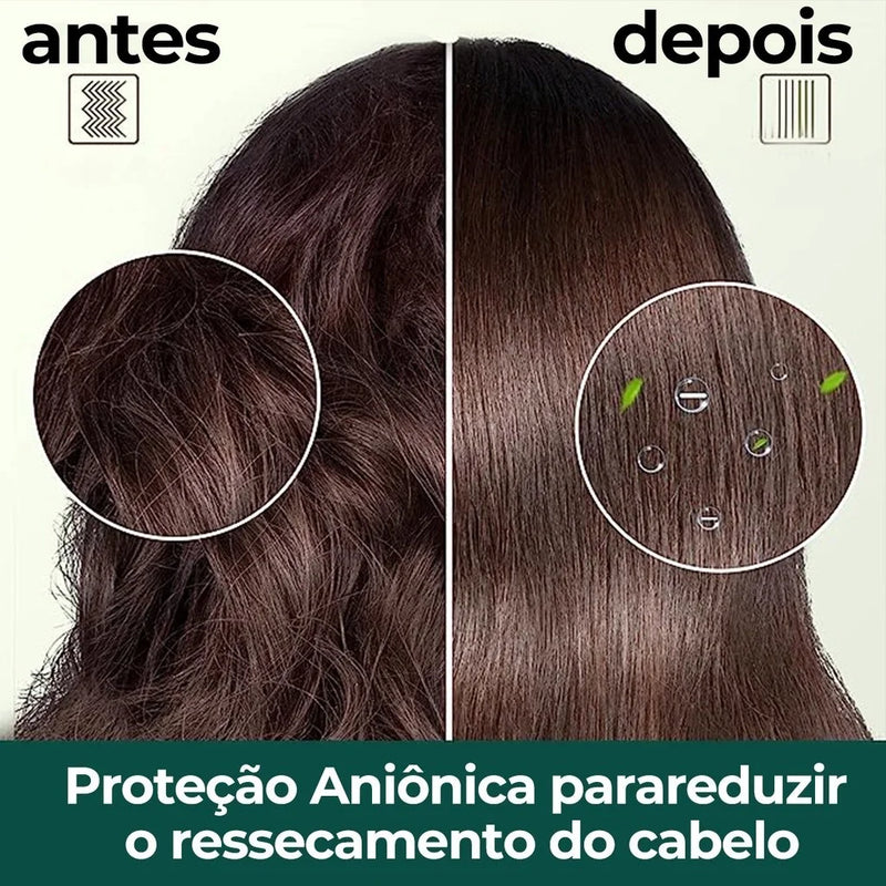 Escova Modeladora EasyLiss Premium 3 em 1 – Proteção Anti-Queimadura