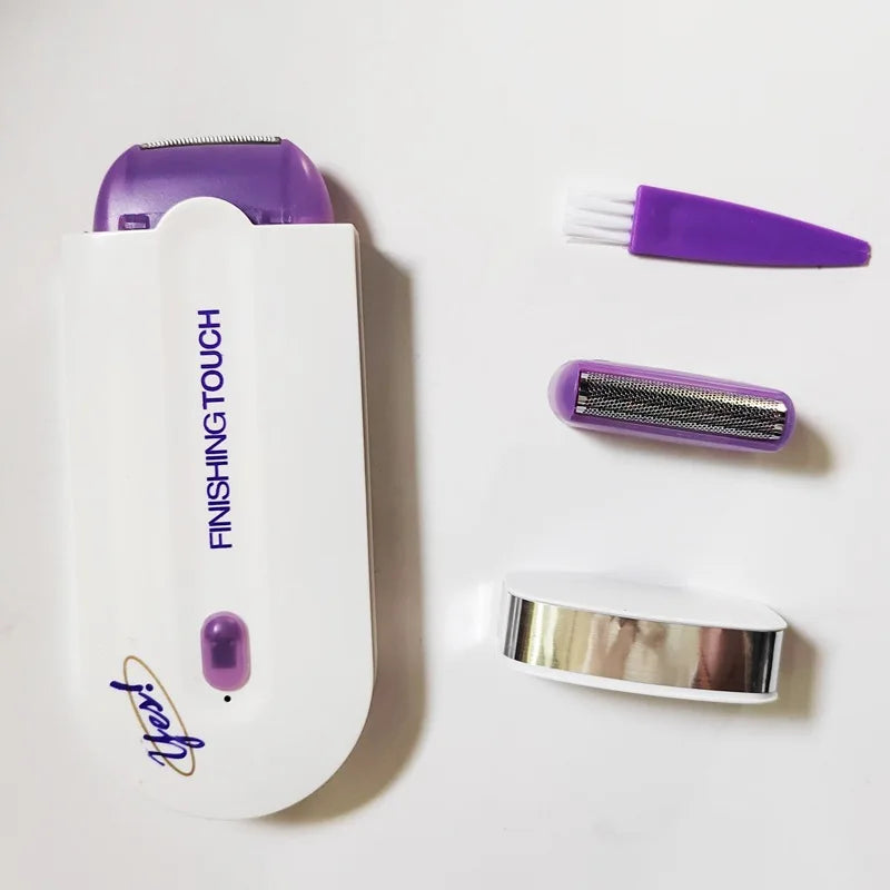 Depilador Elétrico Feminino Recarregável – Indolor e Portátil