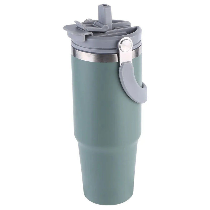 Copo Térmico Premium 900ml Aço Inox  Quente e Frio – Viagem e Fitness