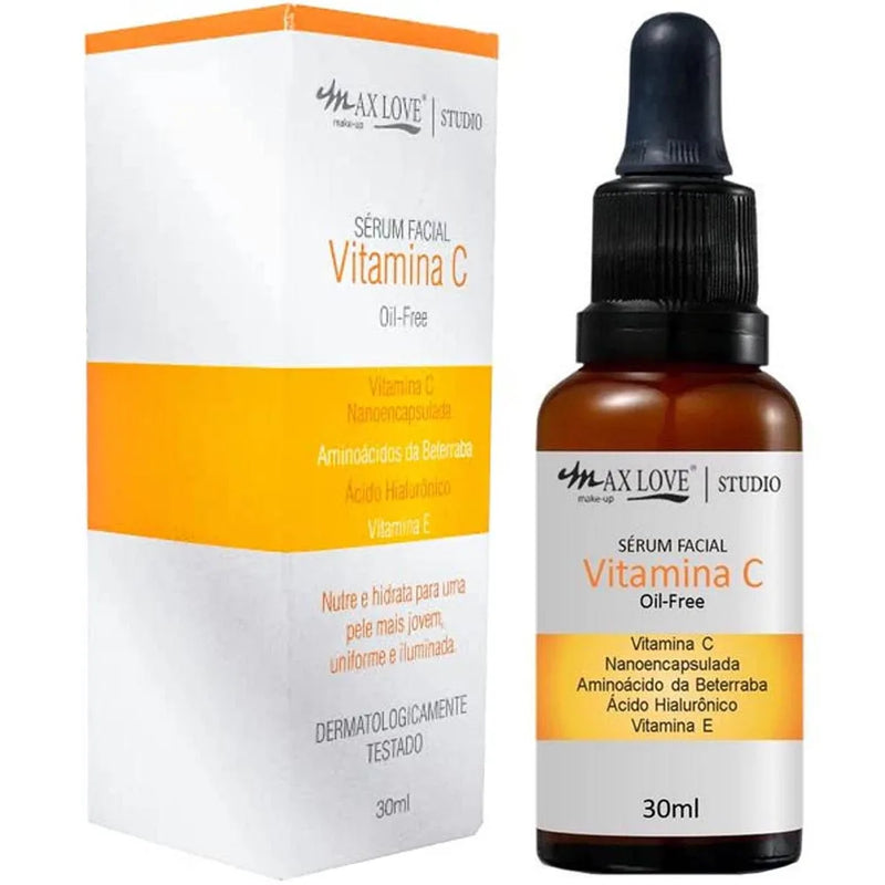 Sérum Max Love Vitamina C Oil-Free – Renovação, Luminosidade
