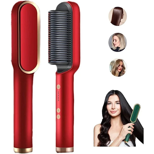 Escova Modeladora EasyLiss Premium 3 em 1 – Proteção Anti-Queimadura
