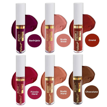 Batom Líquido Matte Mahav – Alta Pigmentação e Longa Duração