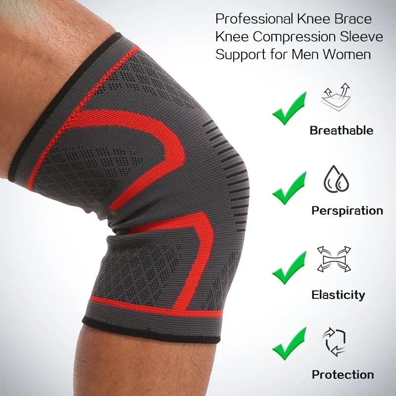 Joelheira Elástica Profissional Nylon – Anatômica