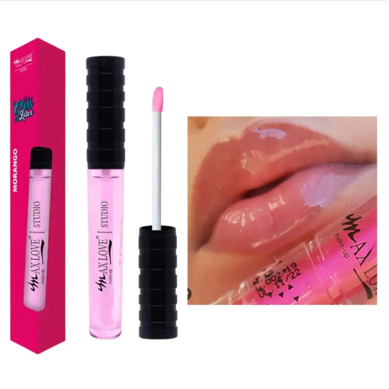 Kit c/ 3 Lip Gloss Latex Max Love – Acabamento Látex Longa-Duração