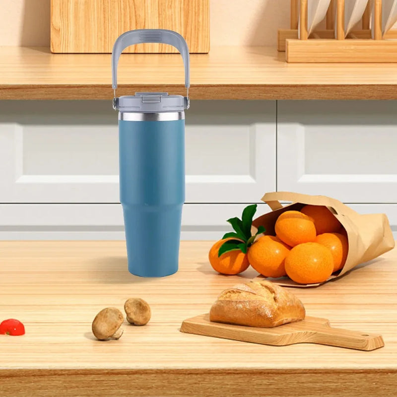 Copo Térmico Premium 900ml Aço Inox  Quente e Frio – Viagem e Fitness