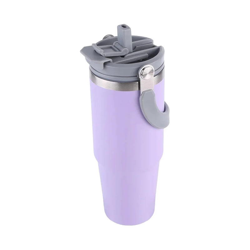 Copo Térmico Premium 900ml Aço Inox  Quente e Frio – Viagem e Fitness