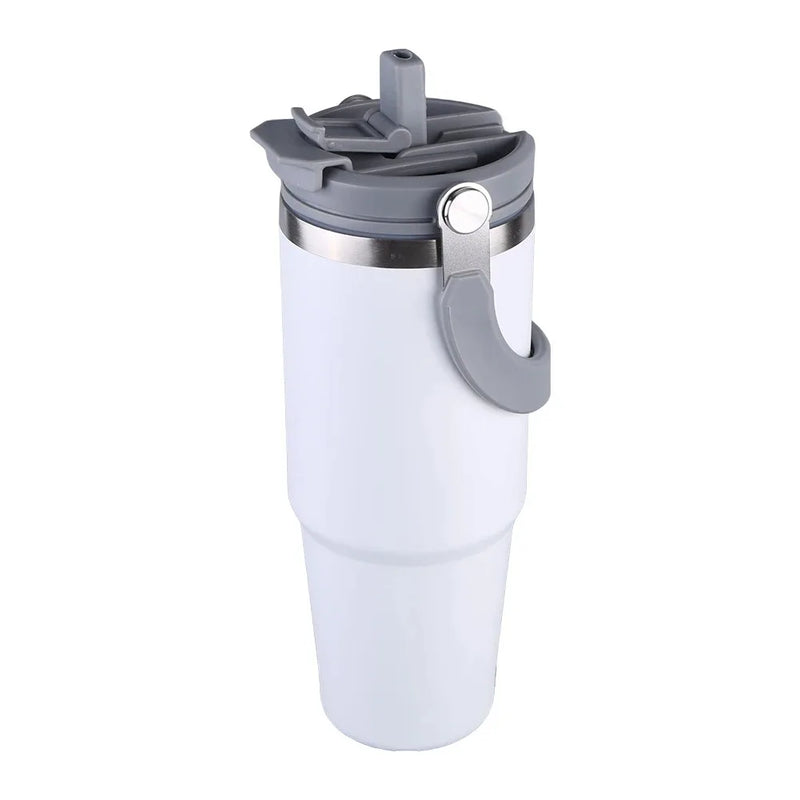 Copo Térmico Premium 900ml Aço Inox  Quente e Frio – Viagem e Fitness