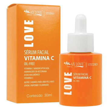 Sérum Max Love Vitamina C Oil-Free – Renovação, Luminosidade