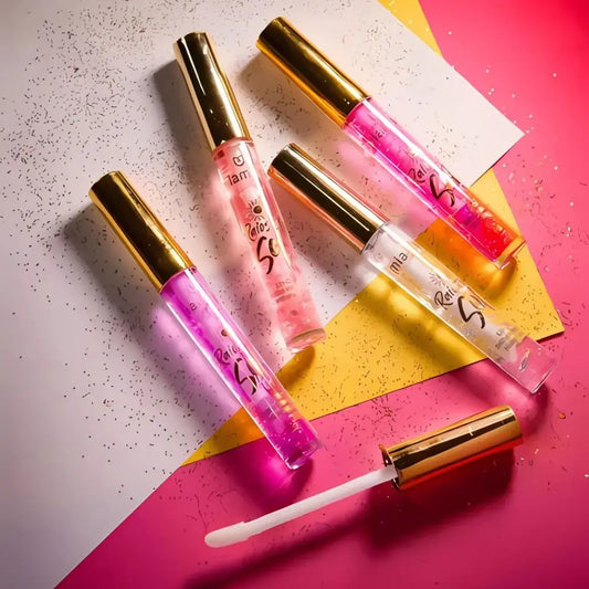 Kit c/4 Lip Oils Glow Sun Rays - Mia Make