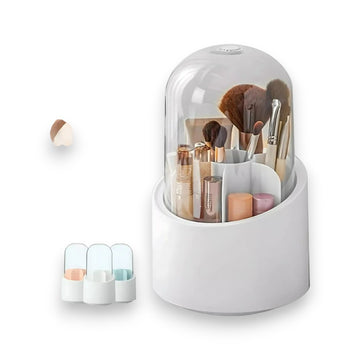 Organizador Maquiagem Giratório 360° Multi-divisórias